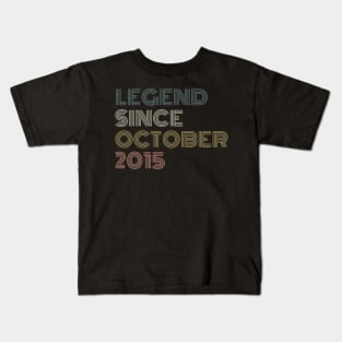 Legend Since October 2015 Kids T-Shirt